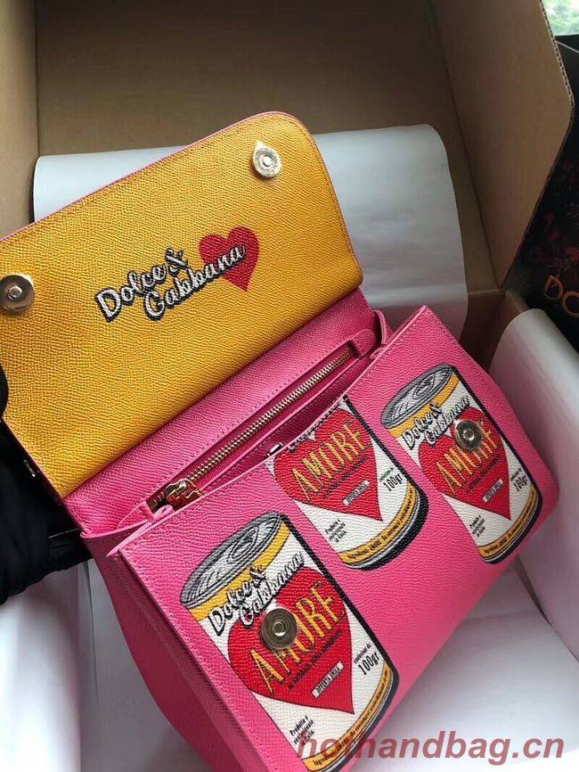 Dolce & Gabbana SICILY Bag Calfskin Leather 4136-11 Dolce & Gabbana SICILY Bag Calfskin Leather 4136-11