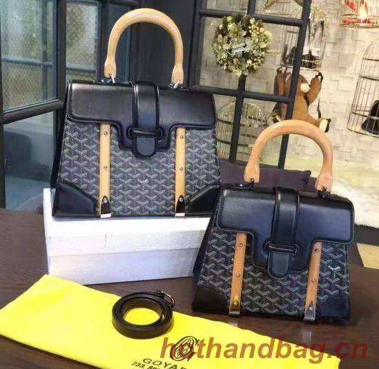 Goyard Y Doodling Calfskin Leather Tote Bag 9956 Black Goyard Y Doodling Calfskin Leather Tote Bag 9956 Black