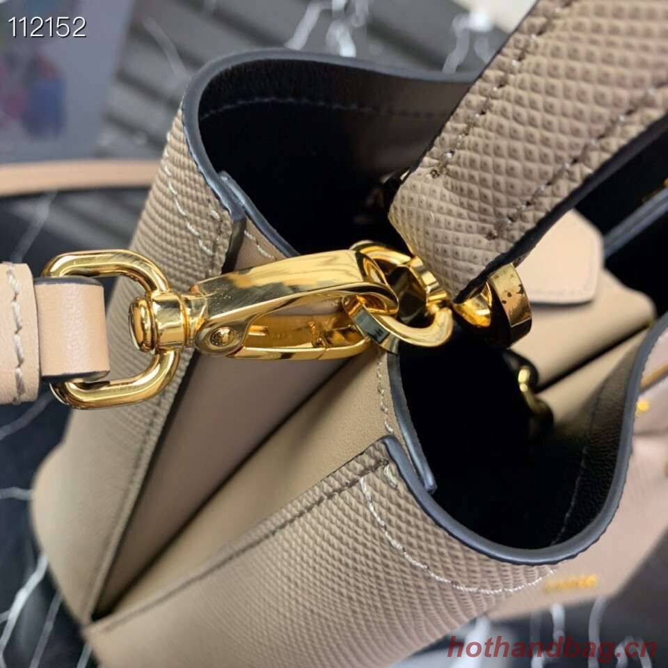 Prada Panier small Original Saffiano Bag 1BA217 Apricot Prada Panier small Original Saffiano Bag 1BA217 Apricot