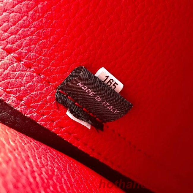 Prada Deer skin bag 1BG008 black&red Prada Deer skin bag 1BG008 black&red