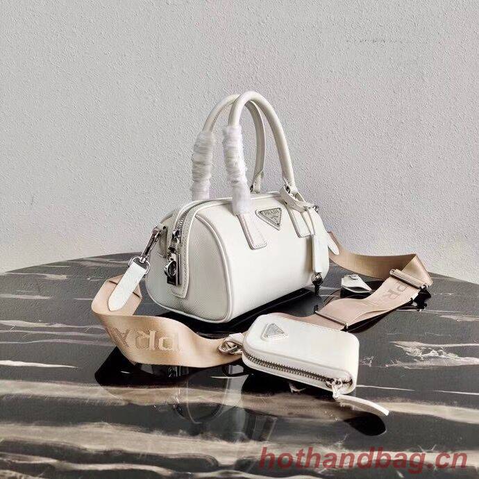 Prada Re-Edition 2005 top-handle bag 1BB846 white Prada Re-Edition 2005 top-handle bag 1BB846 white