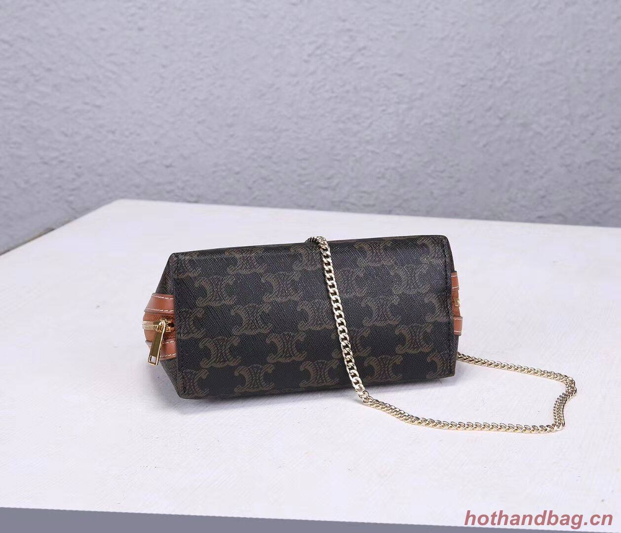 Celine COATED CANVAS CL00382 brown Celine COATED CANVAS CL00382 brown