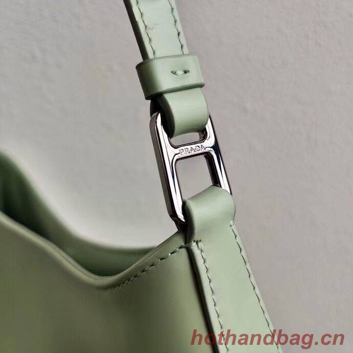 Prada Saffiano leather shoulder bag 2BC499 green Prada Saffiano leather shoulder bag 2BC499 green