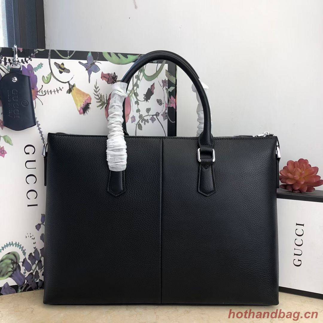 Gucci Original Leather GG Briefcase Bag G78945 Black Gucci Original Leather GG Briefcase Bag G78945 Black