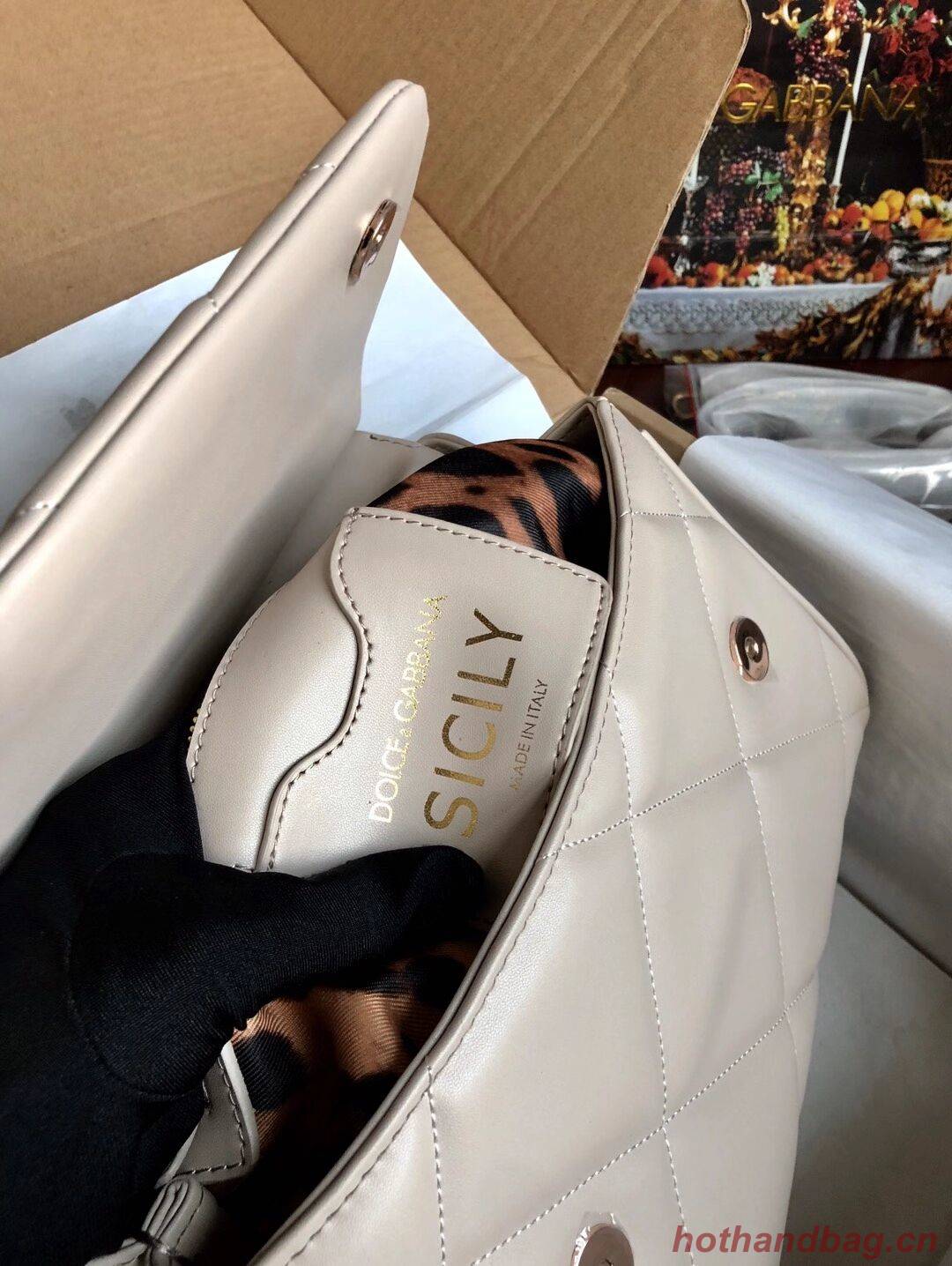 Dolce & Gabbana Origianl Leather 4198 grey white Dolce & Gabbana Origianl Leather 4198 grey white