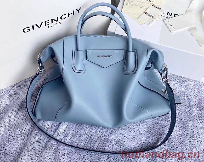 GIVENCHY Original Leather Shoulder Bag 63188 sky Blue GIVENCHY Original Leather Shoulder Bag 63188 sky Blue