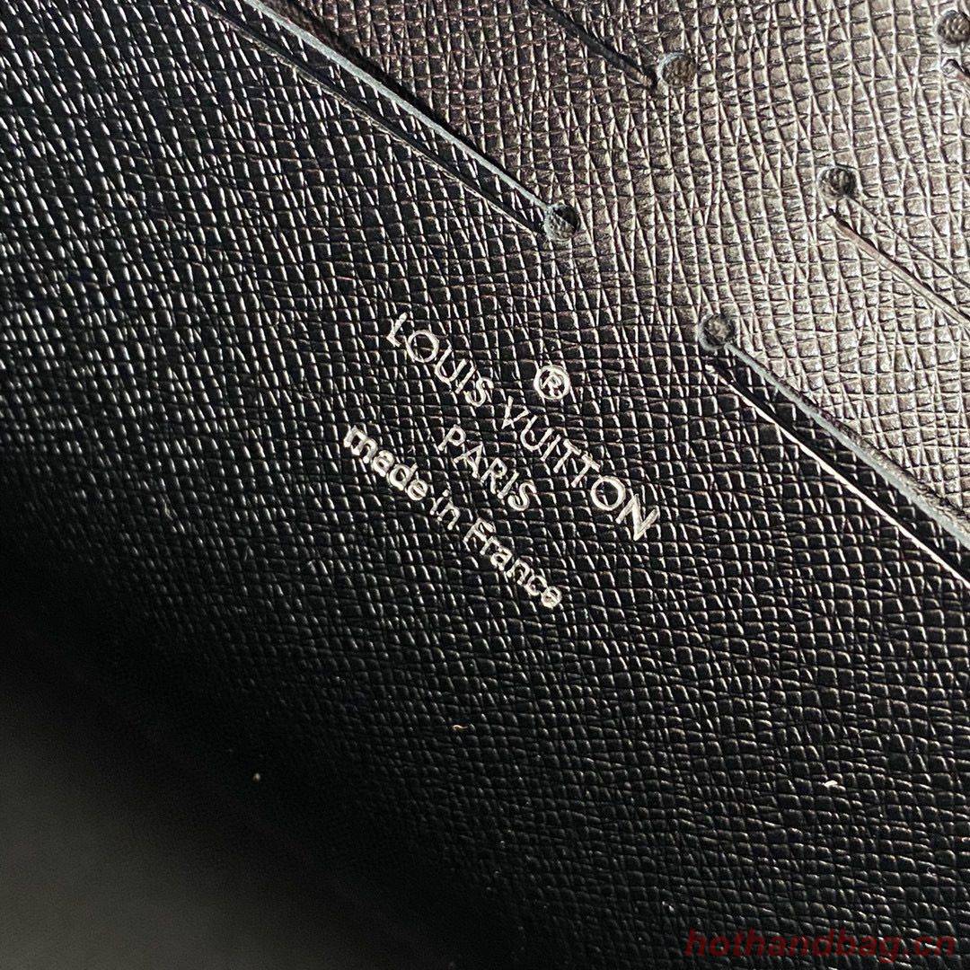 Louis Vuitton Damier Graphite Giant POCHETTE VOYAGE N60412 Black&White Louis Vuitton Damier Graphite Giant POCHETTE VOYAGE N60412 Black&White