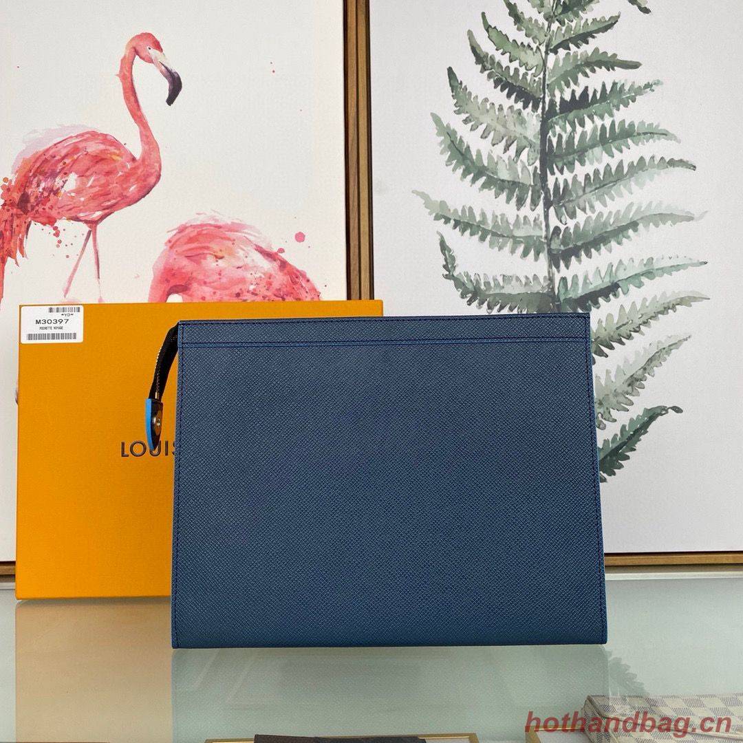 Louis Vuitton Malletier POCHETTE VOYAGE MM M30397 Dark Blue Louis Vuitton Malletier POCHETTE VOYAGE MM M30397 Dark Blue