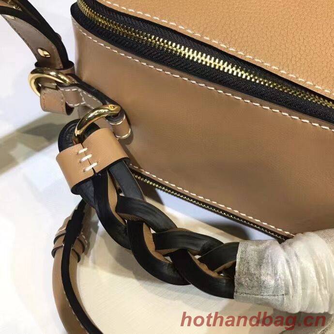 Chloe Original Calfskin Leather Bag 6C081 Apricot Chloe Original Calfskin Leather Bag 6C081 Apricot