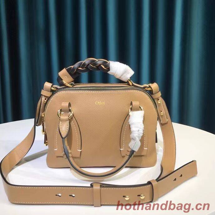 Chloe Original Calfskin Leather Bag 6C081 Apricot Chloe Original Calfskin Leather Bag 6C081 Apricot