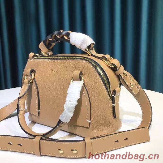 Chloe Original Calfskin Leather Bag 6C081 Apricot Chloe Original Calfskin Leather Bag 6C081 Apricot