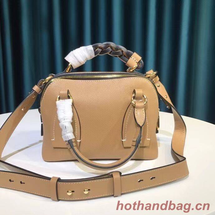 Chloe Original Calfskin Leather Bag 6C081 Apricot Chloe Original Calfskin Leather Bag 6C081 Apricot