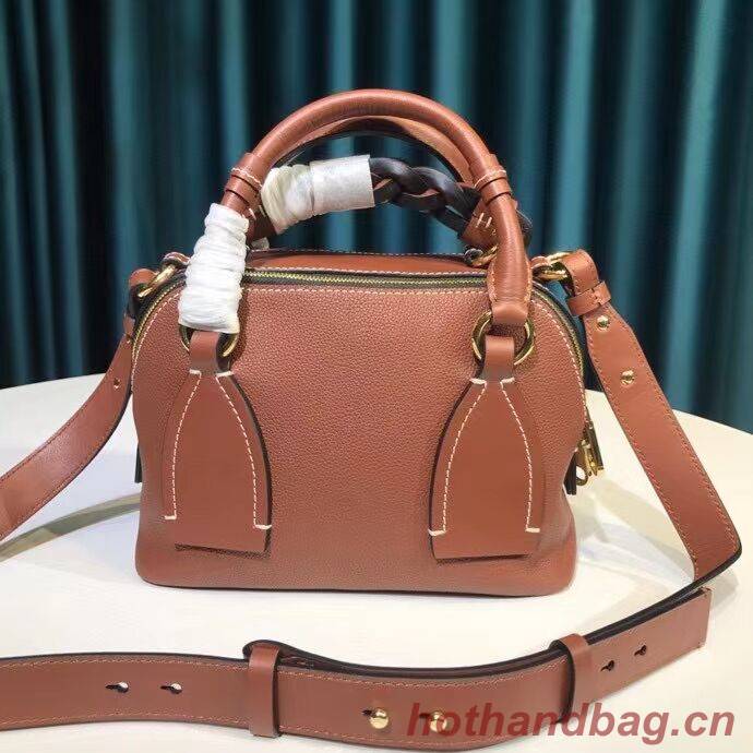 Chloe Original Calfskin Leather Bag 6C081 brown Chloe Original Calfskin Leather Bag 6C081 brown