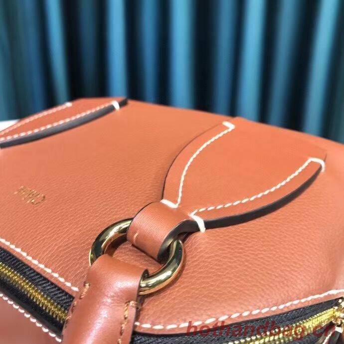 Chloe Original Calfskin Leather Bag 6C081 brown Chloe Original Calfskin Leather Bag 6C081 brown