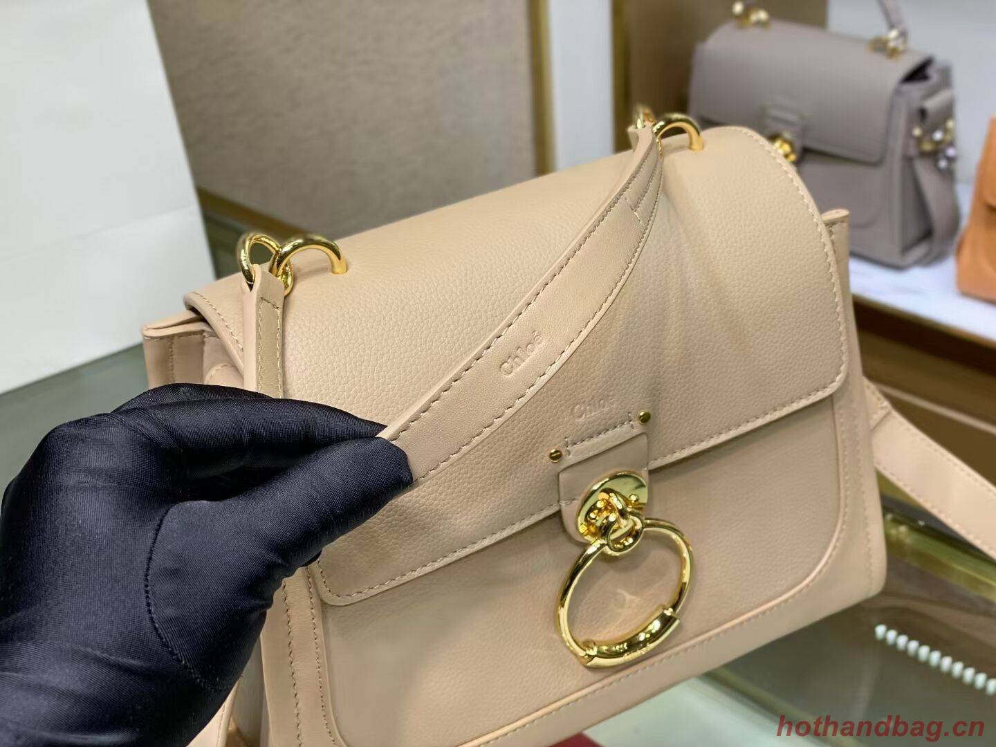 Chloe Original Calfskin Leather Bag C1142L cream Chloe Original Calfskin Leather Bag C1142L cream