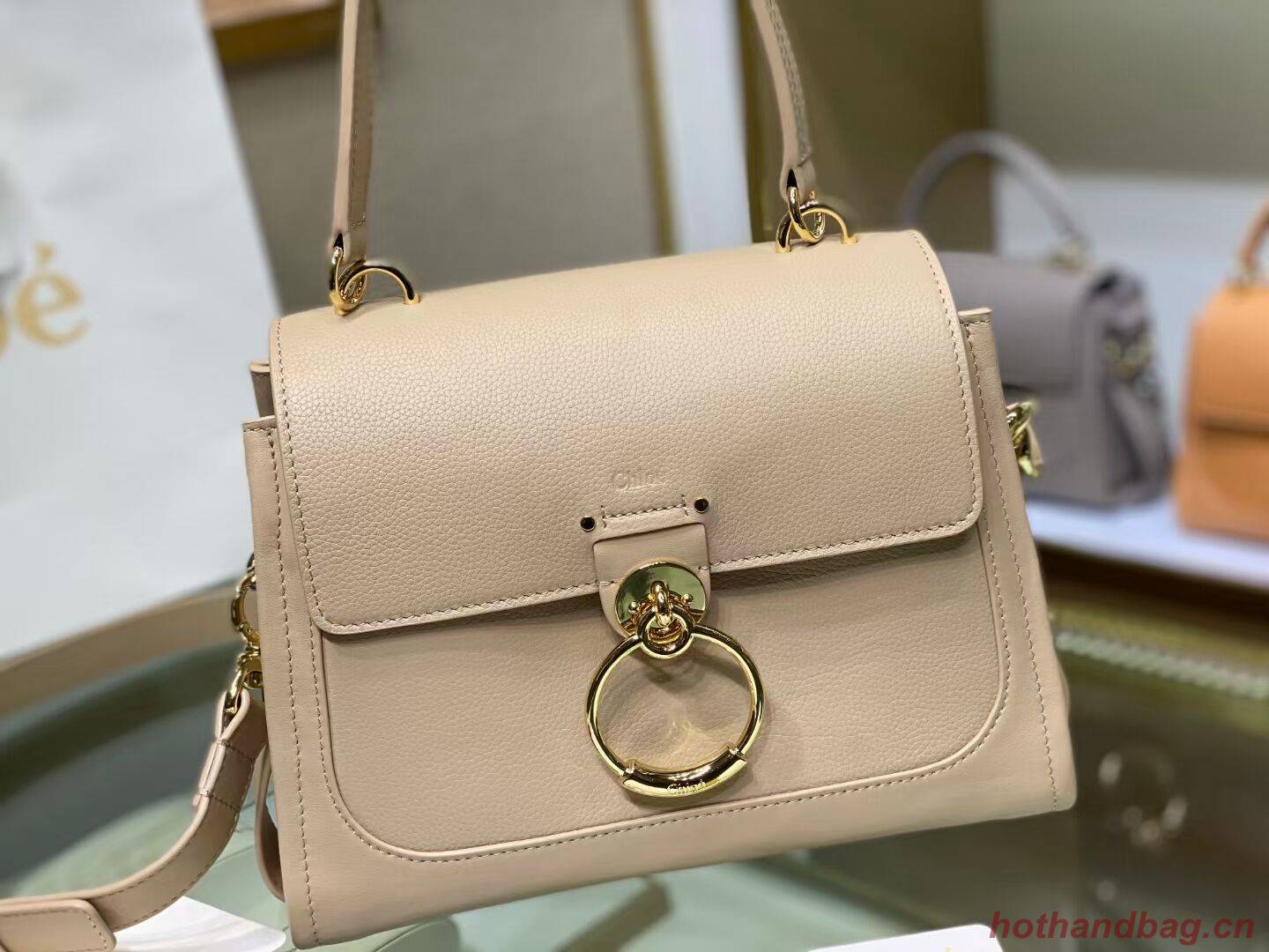 Chloe Original Calfskin Leather Bag C1142L cream Chloe Original Calfskin Leather Bag C1142L cream