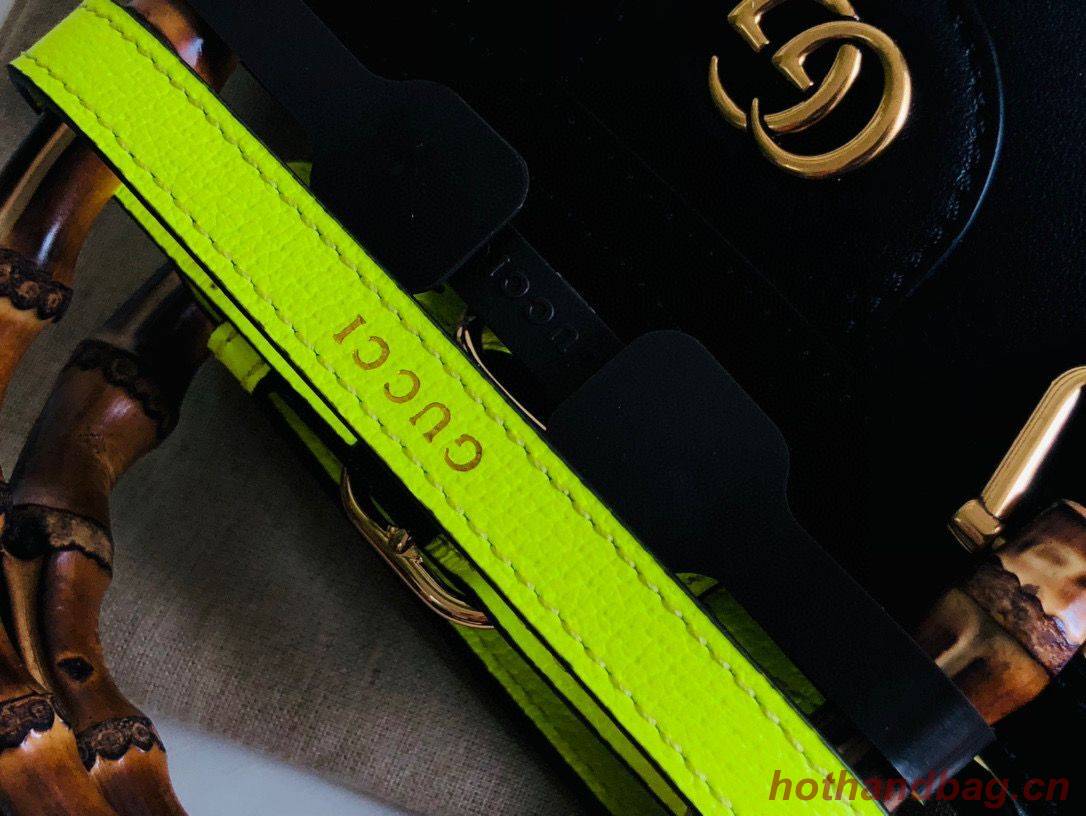 Gucci Diana GG Bamboo Top Handle Original Leather Mini Bag 655661 Black Gucci Diana GG Bamboo Top Handle Original Leather Mini Bag 655661 Black