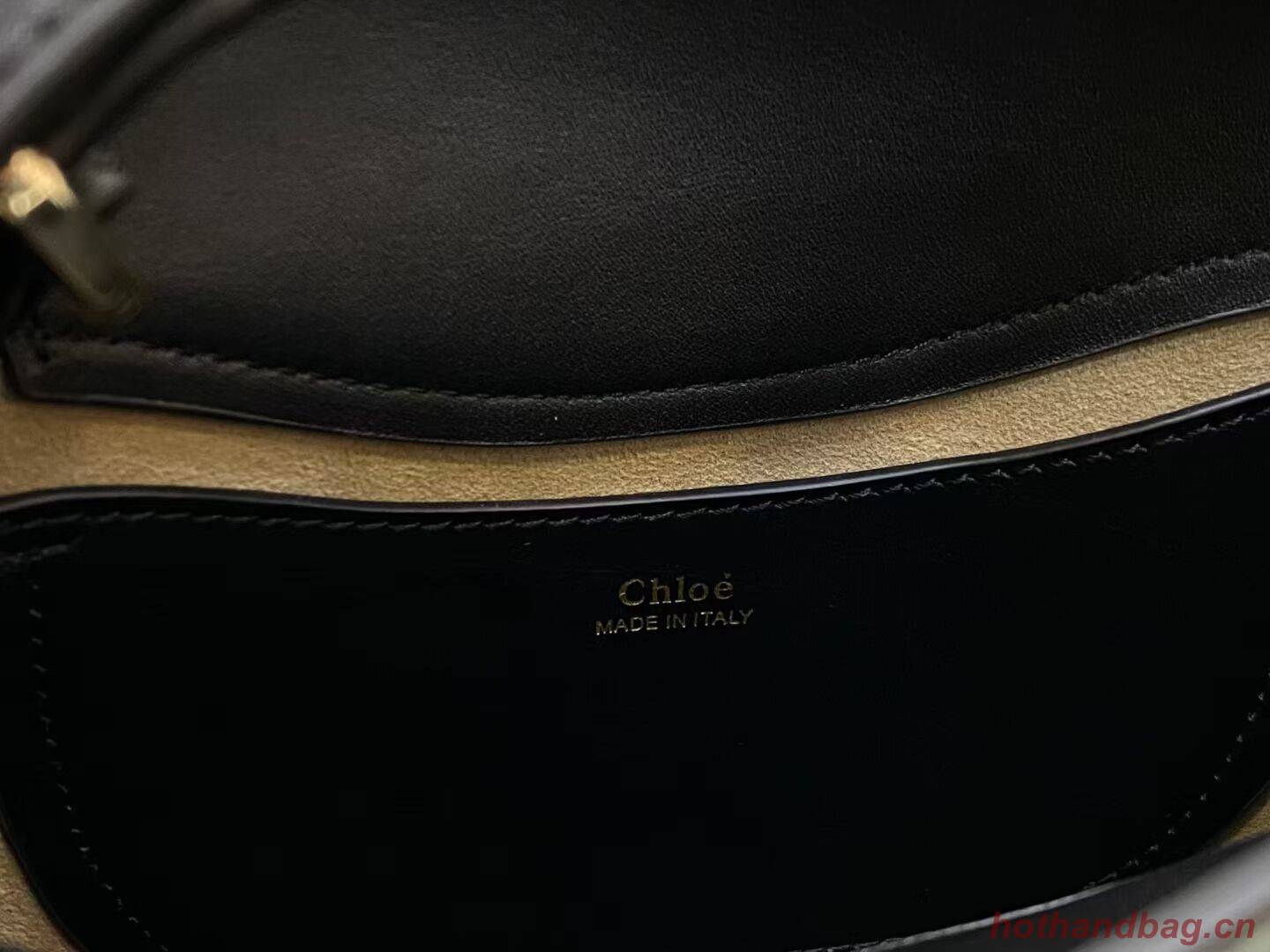 Chloe Original Calfskin Leather Bag 3S1350 black Chloe Original Calfskin Leather Bag 3S1350 black