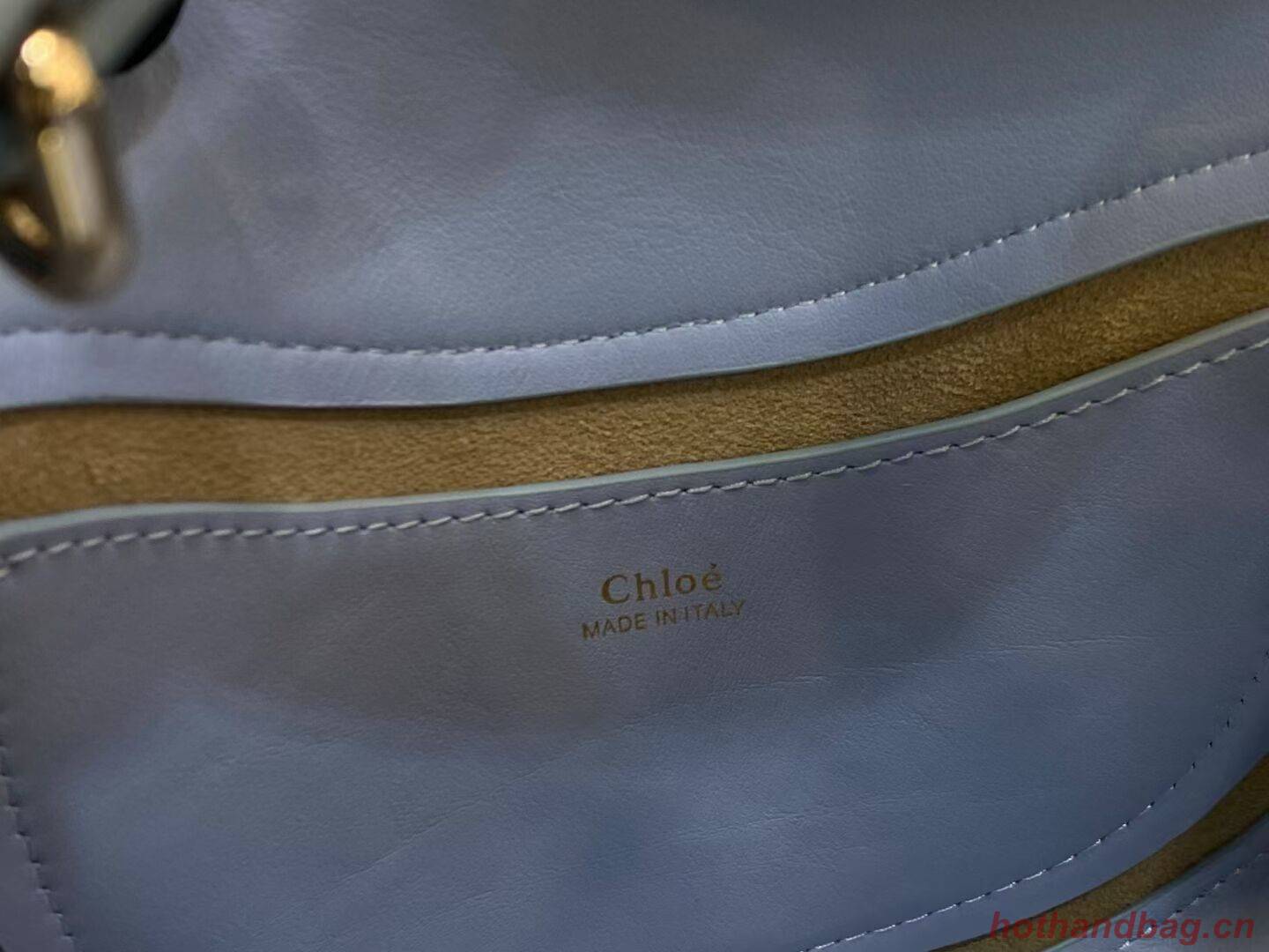 Chloe Original Calfskin Leather Bag 3S1350 sky blue Chloe Original Calfskin Leather Bag 3S1350 sky blue