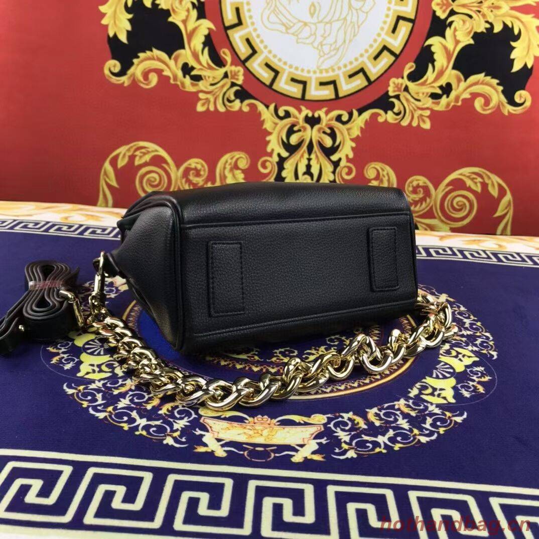 Versace Original Calfskin Leather Bag FS1040 black Versace Original Calfskin Leather Bag FS1040 black