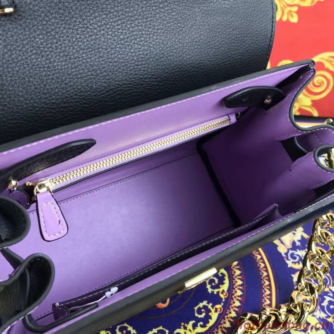 Versace Original medium Calfskin Leather Bag FS1041 black Versace Original medium Calfskin Leather Bag FS1041 black