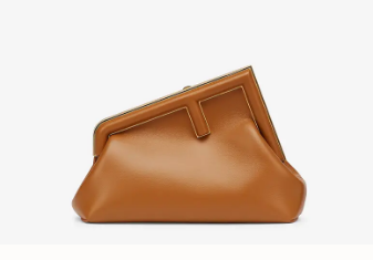 FENDI FIRST SMALL caramel leather bag 8BP129A FENDI FIRST SMALL caramel leather bag 8BP129A