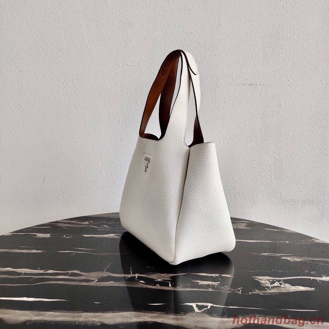Prada Deer skin bag tote 1BG335 White Prada Deer skin bag tote 1BG335 White