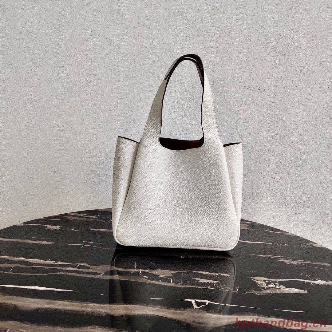 Prada Deer skin bag tote 1BG335 White Prada Deer skin bag tote 1BG335 White