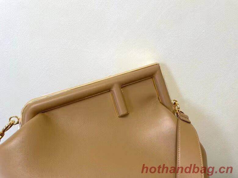 FENDI FIRST MEDIUM leather bag 8BP127AB Beige FENDI FIRST MEDIUM leather bag 8BP127AB Beige