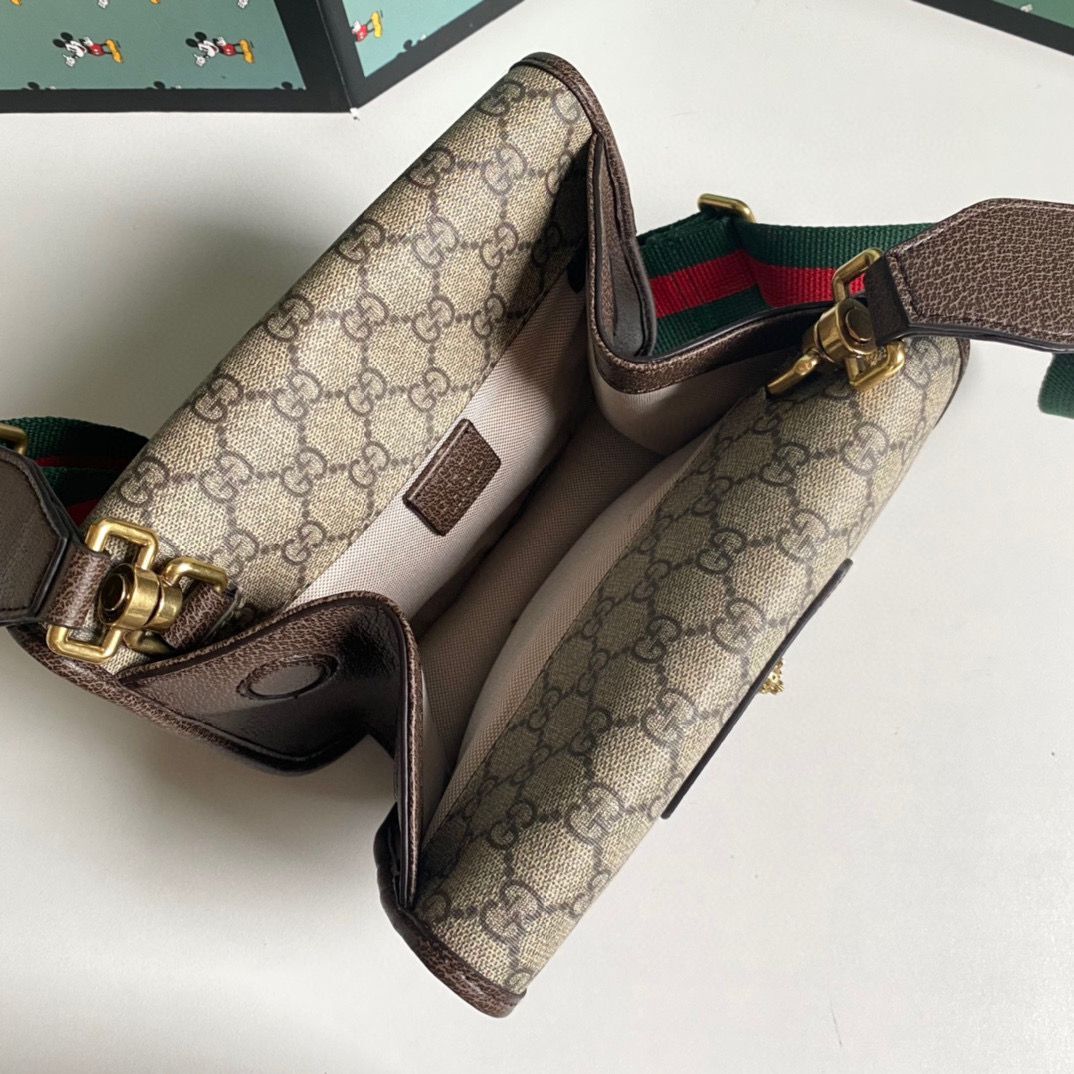 Gucci GG Supreme Messenger Original Leather Bag 501050 Beige Gucci GG Supreme Messenger Original Leather Bag 501050 Beige