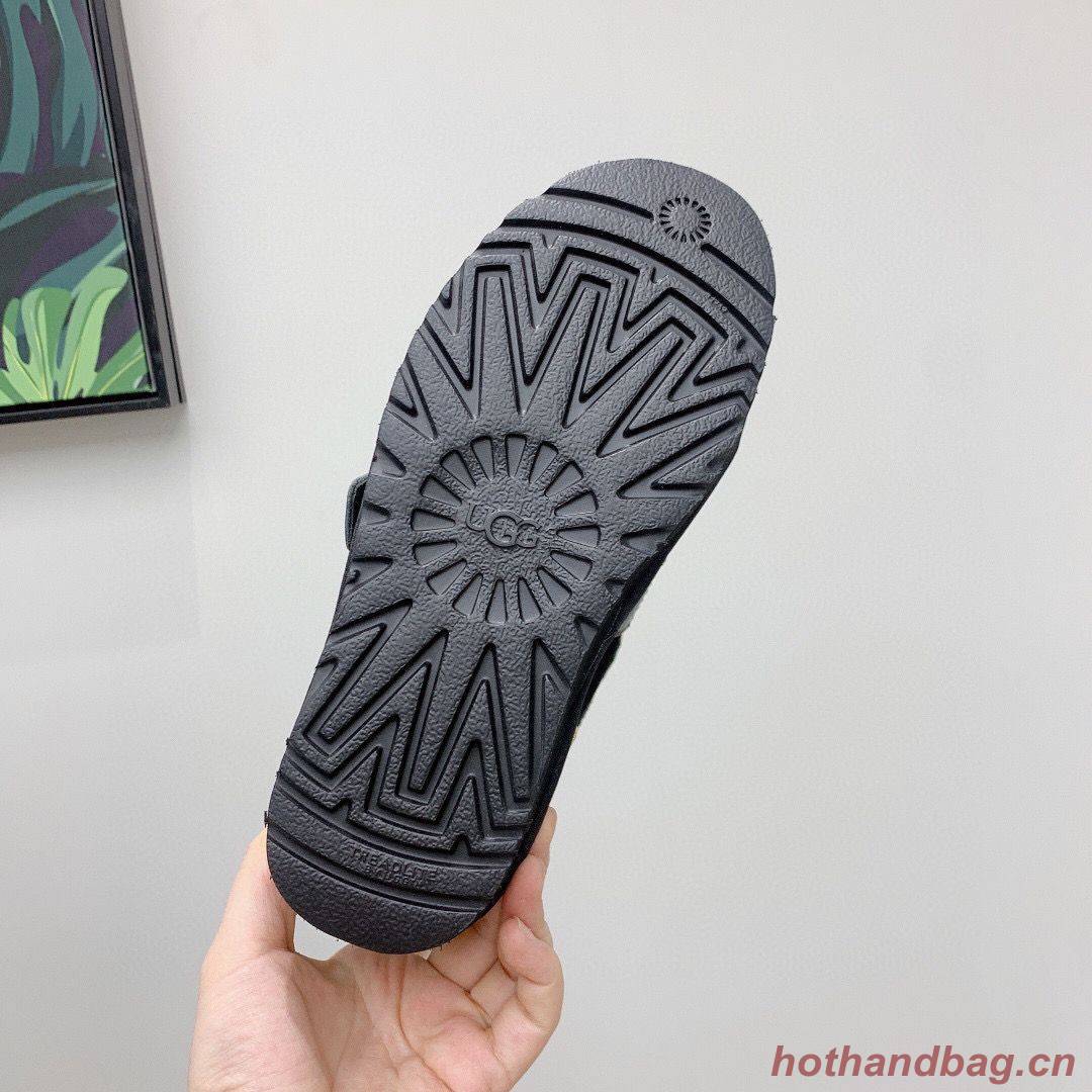 UGG Locomotive Boots Original Leather Full Wool Shoes UGG10360 Black UGG Locomotive Boots Original Leather Full Wool Shoes UGG10360 Black