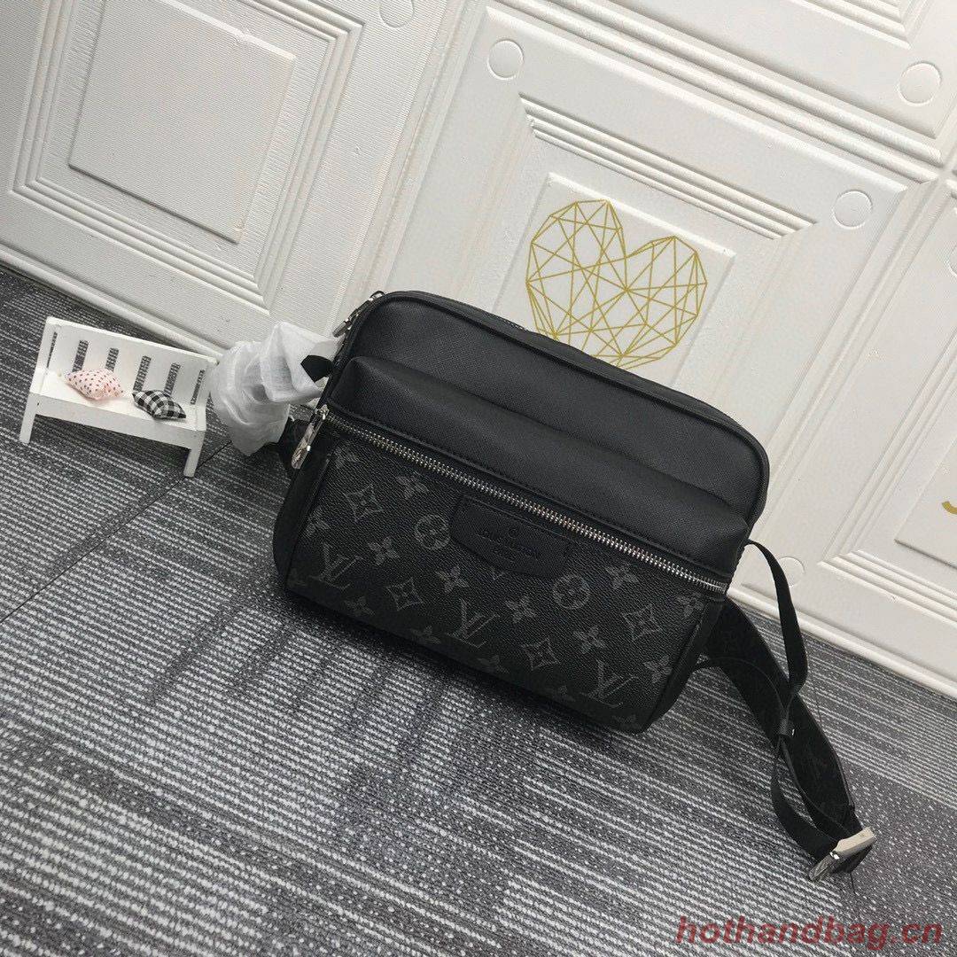 Louis Vuitton Monogram Eclipse Original Leather Messenger Bag 30233 Louis Vuitton Monogram Eclipse Original Leather Messenger Bag 30233