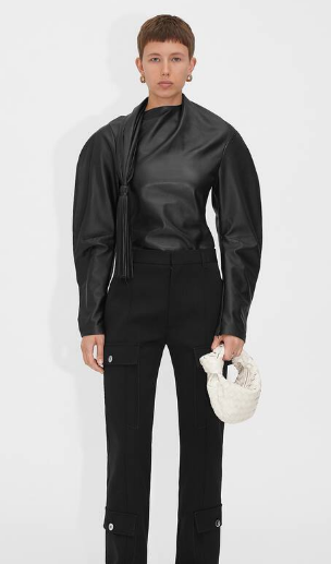 Bottega Veneta Mini intrecciato patent leather top handle bag JODIE 651876V WHITE Bottega Veneta Mini intrecciato patent leather top handle bag JODIE 651876V WHITE