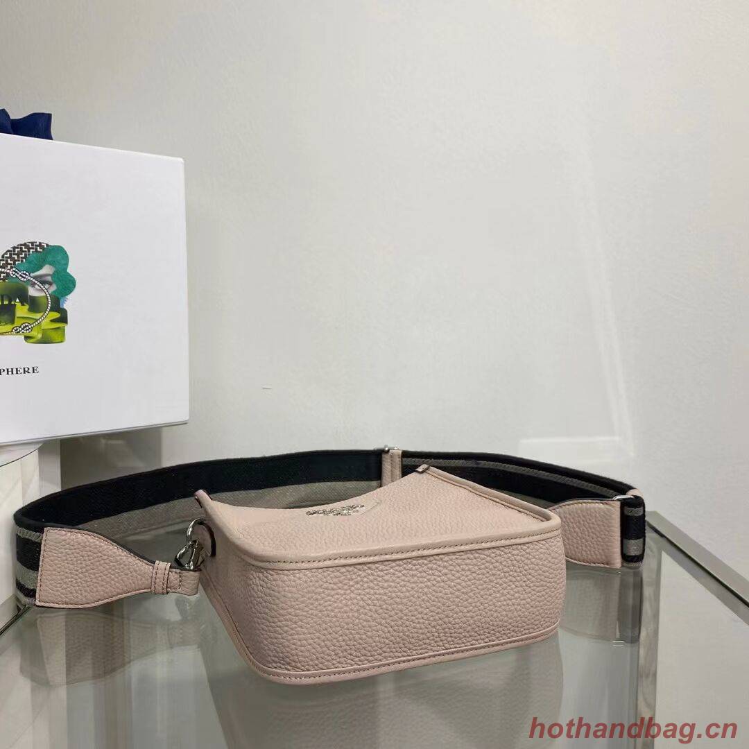 Prada Leather mini shoulder bag 1BH191 pink Prada Leather mini shoulder bag 1BH191 pink