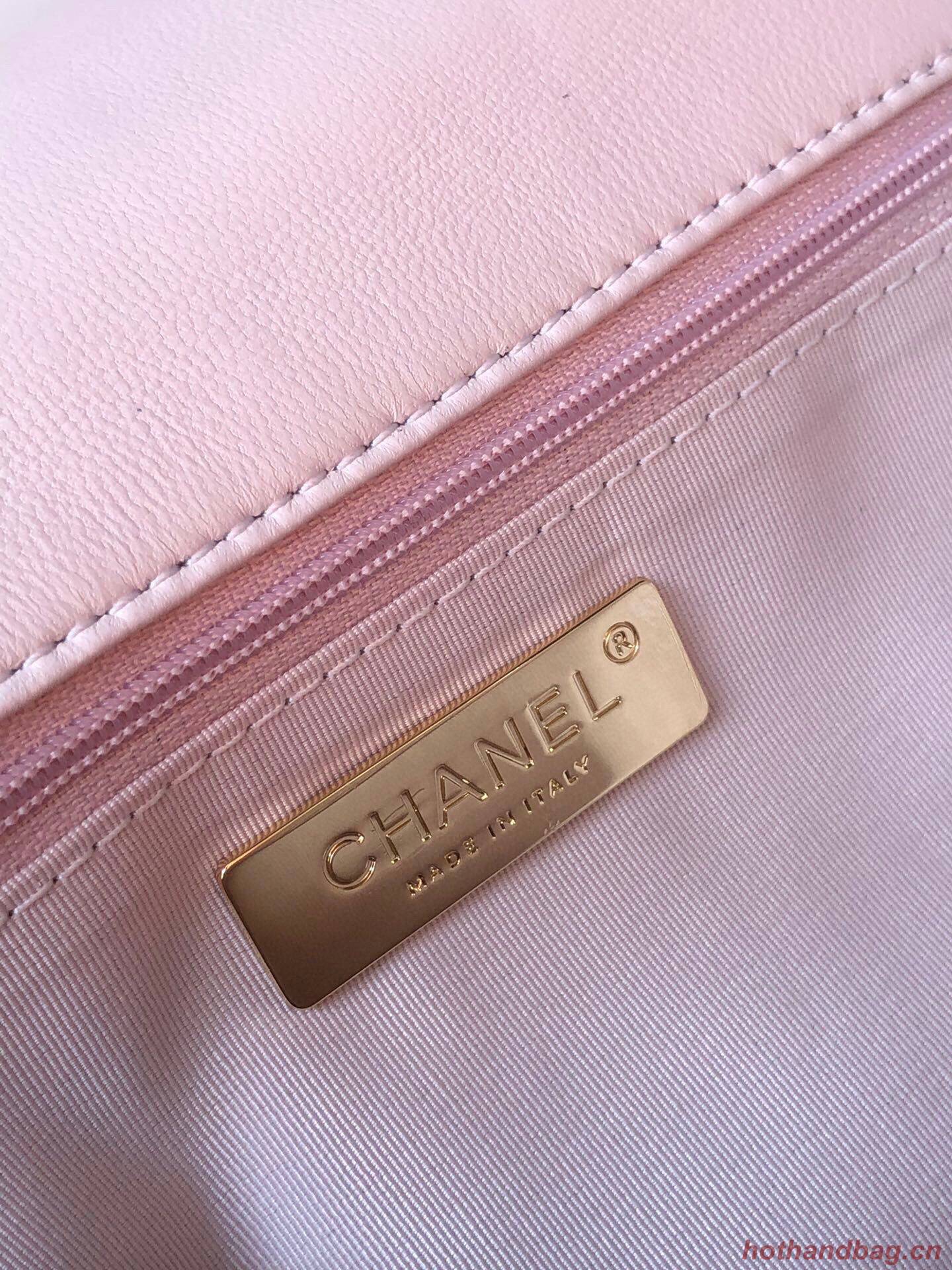 CHANEL Original Lambskin 19 Flap Bag AS1160 AS1161 light Pink CHANEL Original Lambskin 19 Flap Bag AS1160 AS1161 light Pink