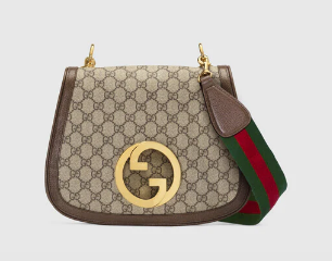 Gucci GG Supreme canvas Blondie medium shoulder bag 699210 Brown Gucci GG Supreme canvas Blondie medium shoulder bag 699210 Brown