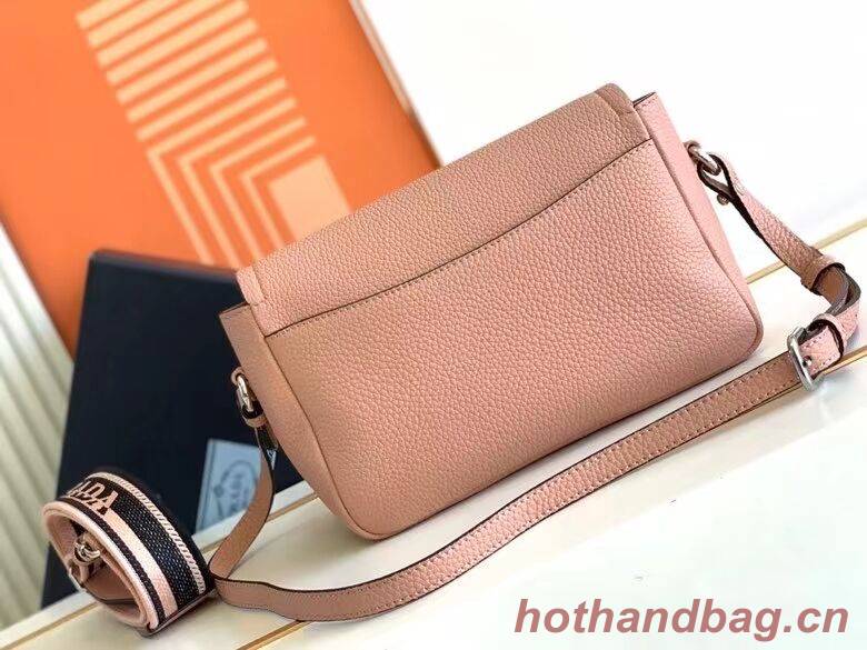 Prada Leather bag with shoulder strap 1DB443 pink Prada Leather bag with shoulder strap 1DB443 pink