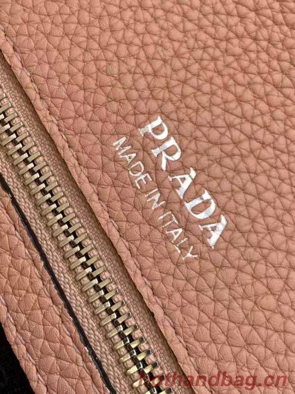 Prada Leather bag with shoulder strap 1DB443 pink Prada Leather bag with shoulder strap 1DB443 pink