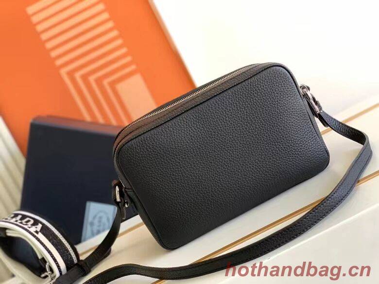 Prada Leather bag with shoulder strap 1DB820 black Prada Leather bag with shoulder strap 1DB820 black