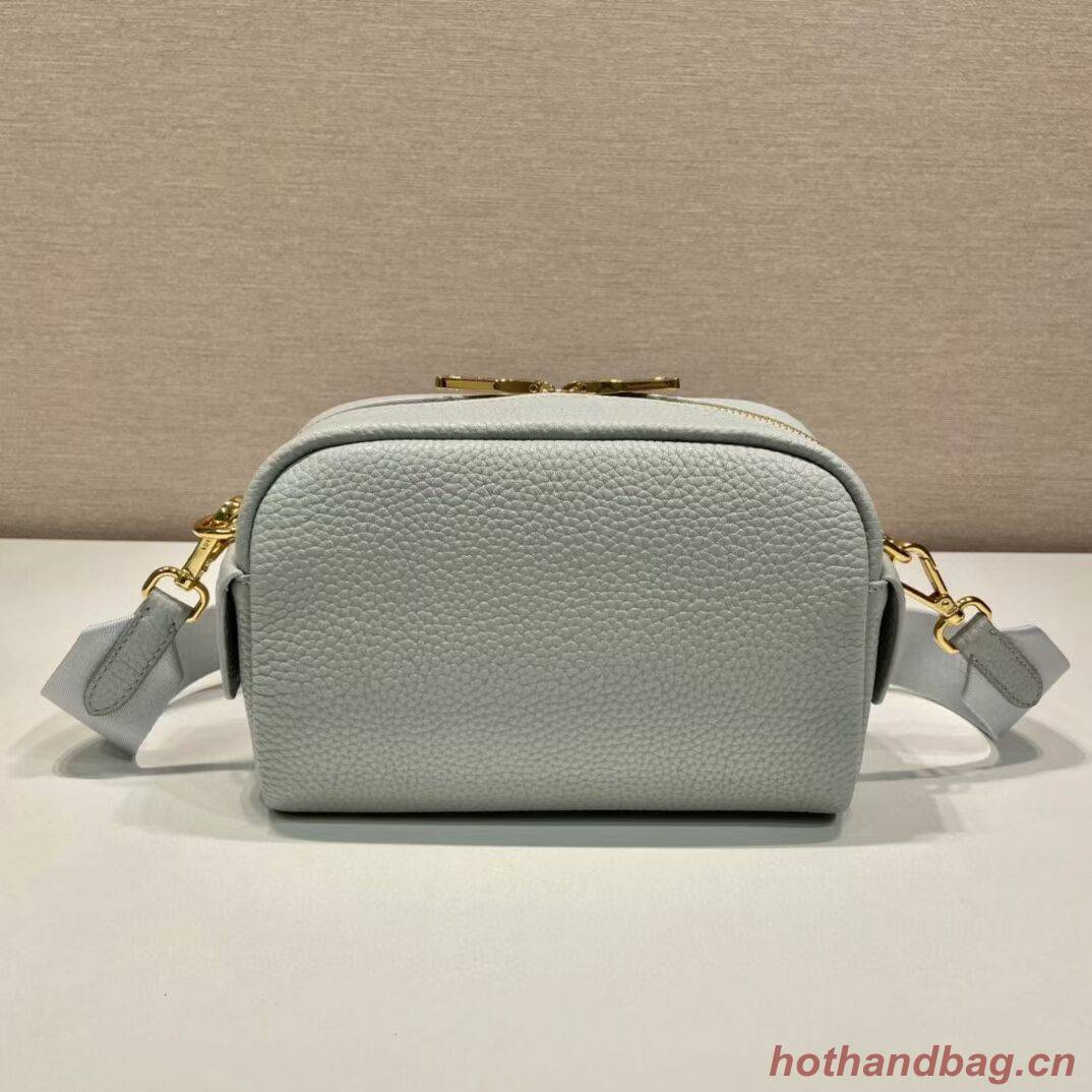 Prada Leather bag with shoulder strap 1DH781 light blue Prada Leather bag with shoulder strap 1DH781 light blue