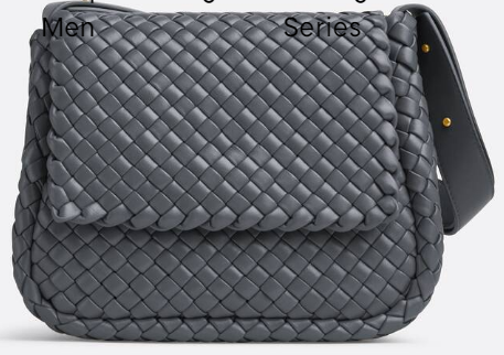 Bottega Veneta Small padded intreccio leather shoulder bag 709418 Thunder Bottega Veneta Small padded intreccio leather shoulder bag 709418 Thunder