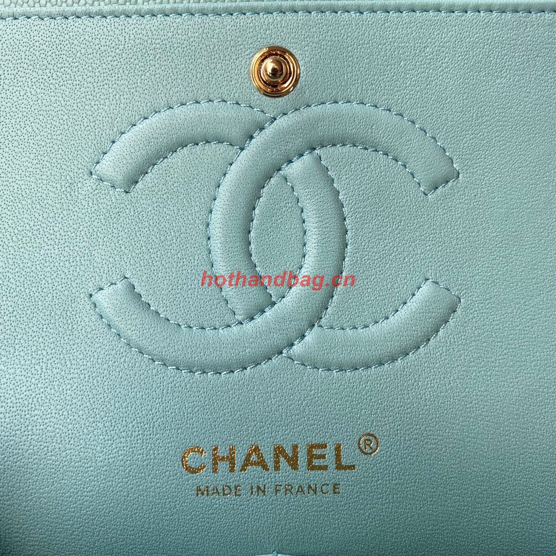 Chanel 2.55 Series Flap Bag Original Caviar Leather Y01295 A01112 Blue Gold-Tone hardware Chanel 2.55 Series Flap Bag Original Caviar Leather Y01295 A01112 Blue Gold-Tone hardware