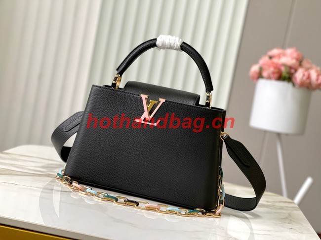 Louis Vuitton Capucines MM M21652 black