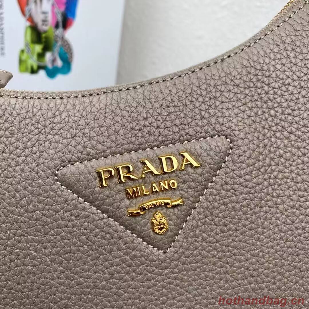 Prada Leather shoulder bag 1BC178 GRAY Prada Leather shoulder bag 1BC178 GRAY