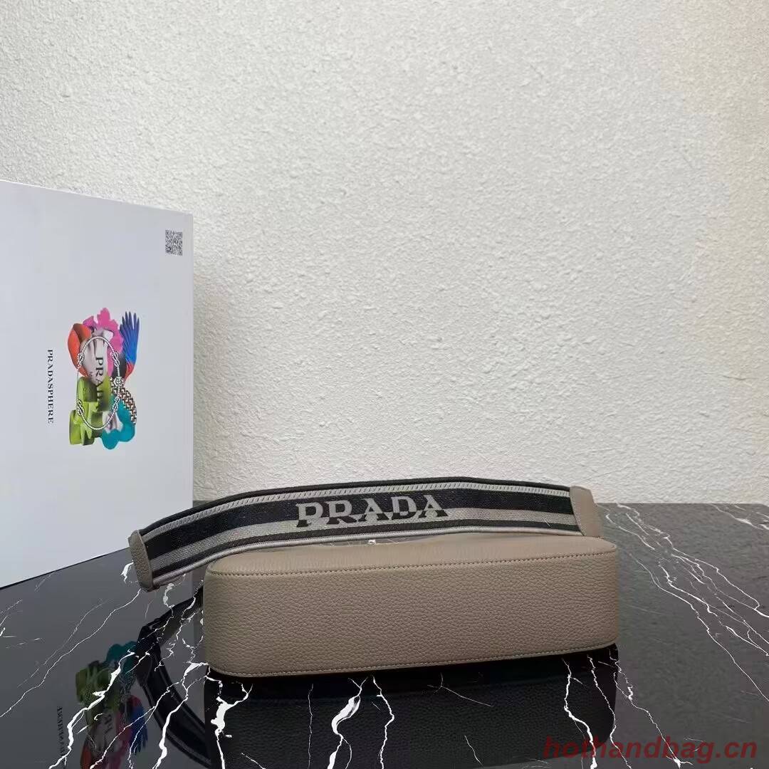 Prada Leather shoulder bag 1BC178 GRAY Prada Leather shoulder bag 1BC178 GRAY