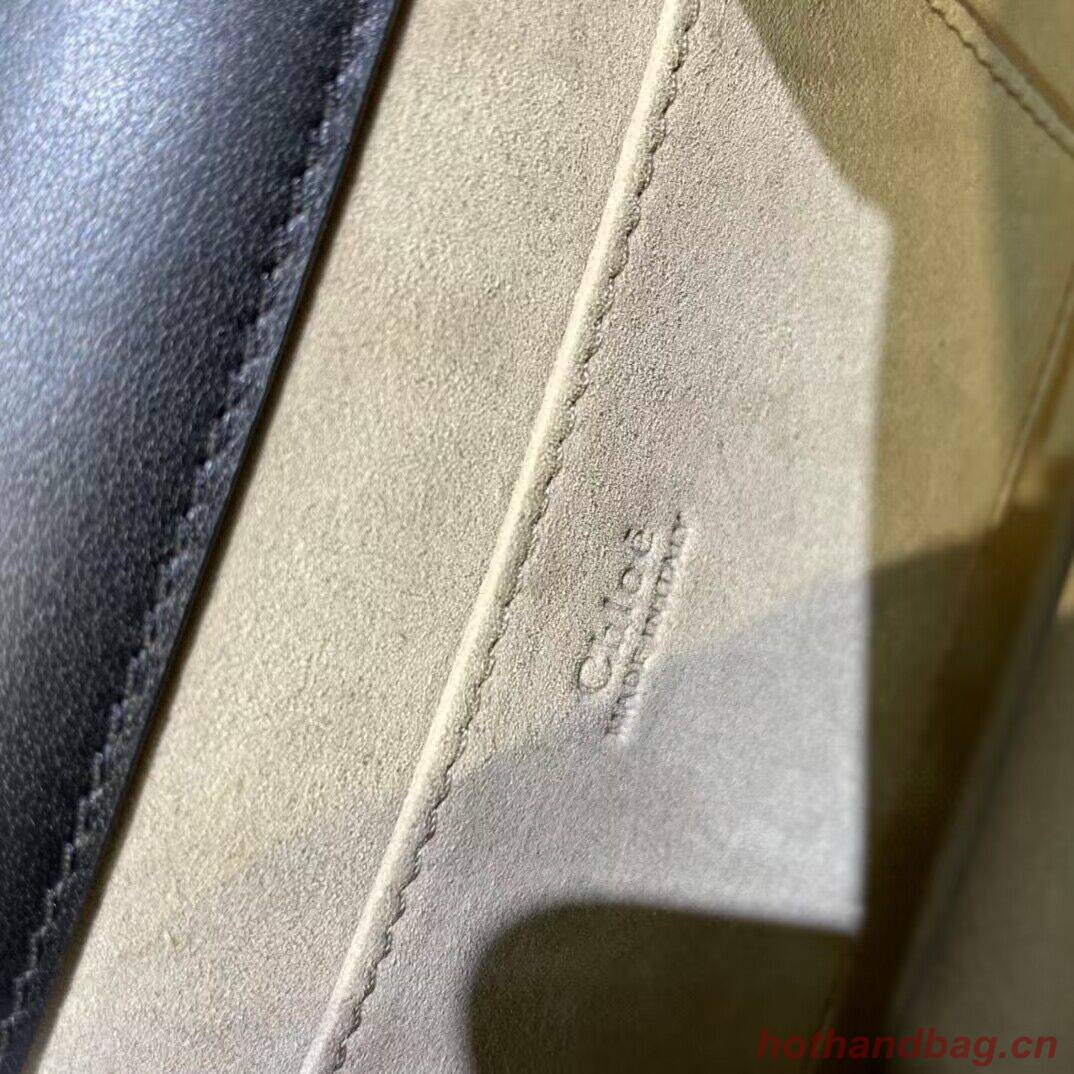 Chloe Nile Bracelet Minaudiere Original Leather 6011 Black Chloe Nile Bracelet Minaudiere Original Leather 6011 Black