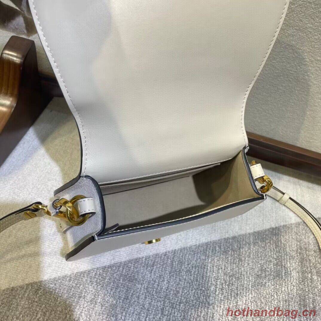 Chloe Nile Bracelet Minaudiere Original Leather 6011 White Chloe Nile Bracelet Minaudiere Original Leather 6011 White