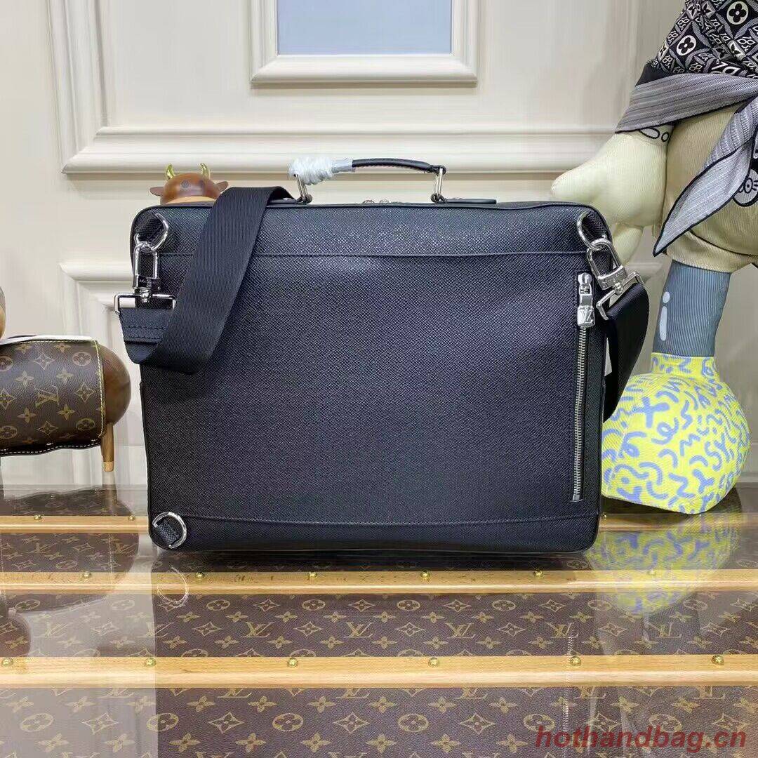 Louis Vuitton Original Leather MESSENGER Bag M30769 Black Louis Vuitton Original Leather MESSENGER Bag M30769 Black
