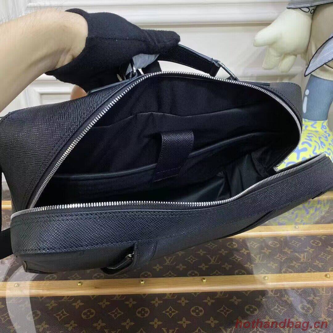 Louis Vuitton Original Leather MESSENGER Bag M30769 Black Louis Vuitton Original Leather MESSENGER Bag M30769 Black