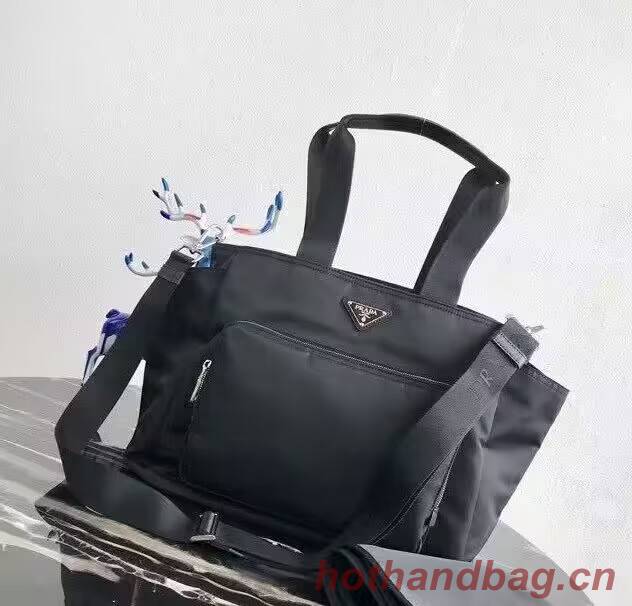 Prada Re-Nylon Tote Shopping Mami Bag 1BG102 Black Prada Re-Nylon Tote Shopping Mami Bag 1BG102 Black